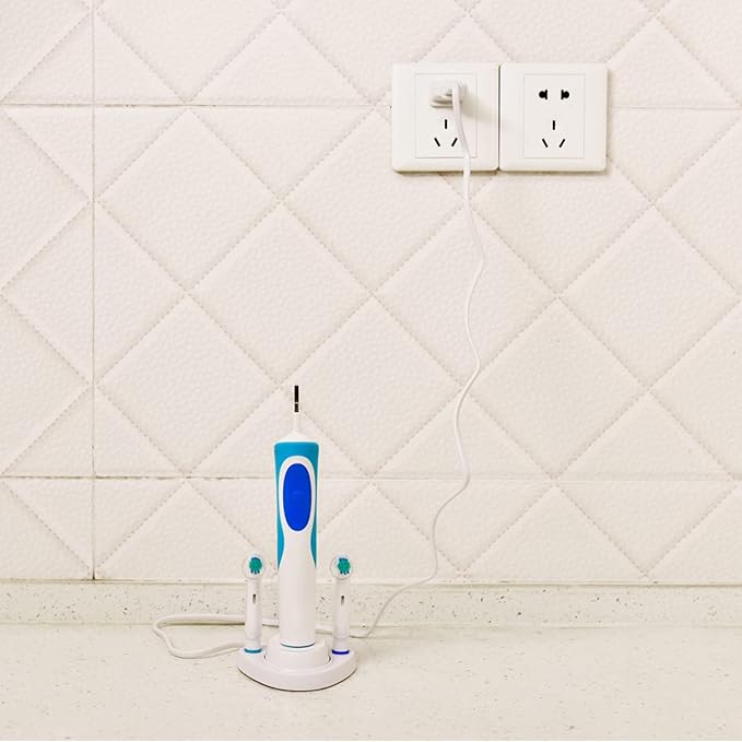 LazyMe Single Charger Holders Toothbrush Heads Holder Compatible - Image 6