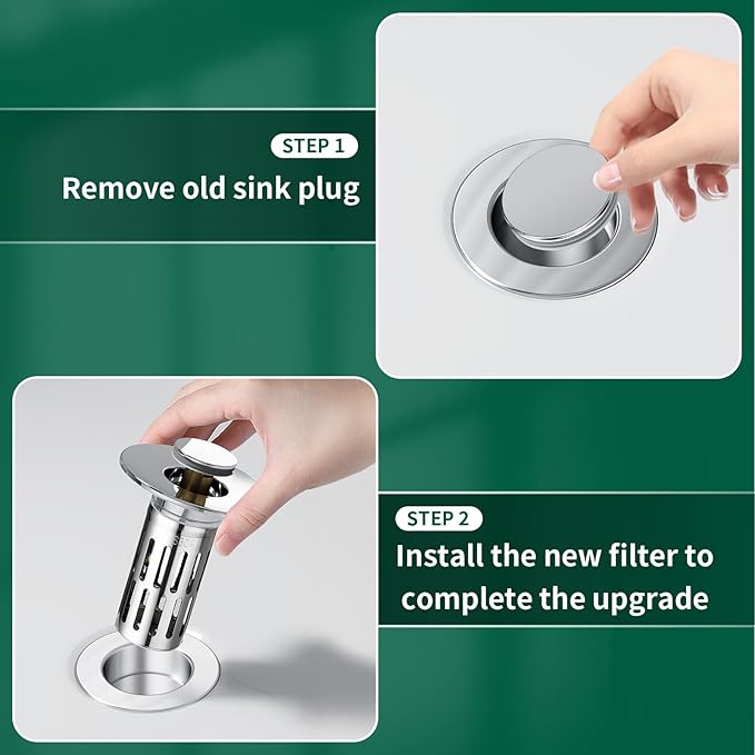 3 in 1 Sink Drain Strainer - Image 6