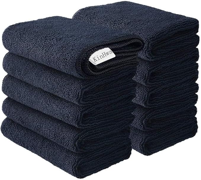 KinHwa Kitchen Washcloths for Dishes Absorbent Microfiber Dish Cloths Quick Dry by KinHwa