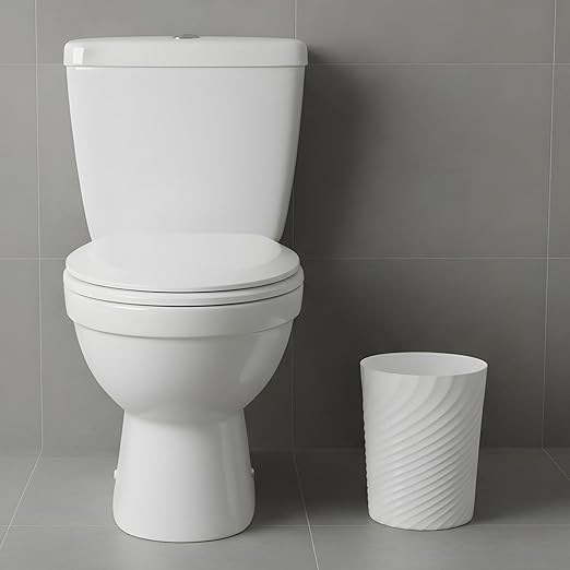4Pcs Small Trash Can, Wastebasket Recycling Bin, Round Garbage Can, Plastic - Image 6
