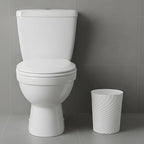4Pcs Small Trash Can, Wastebasket Recycling Bin, Round Garbage Can, Plastic - Image 6