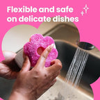 Scotch-Brite Greener Clean Non-Scratch Dishwand Refill, 14 Dish Wand Sponge - Image 7