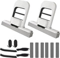 2 Pcs Mini Mop for Small Spaces, Foldable Self-Squeeze Wet and Dry Sponge Mop by Unknown