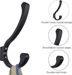 Coat Hooks for Wall, Heavy Duty Large Wall Hooks for Hanging Wall Mounted Metal - Image 6