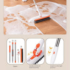 53''Grout Cleaning Brush with Long Handle, Grout Cleaner Brush - Image 5