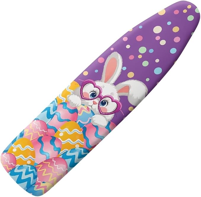 Easter Bunny and Eggs Ironing Board Cover Replacement Iron Board Cover Easter by Hinthetall