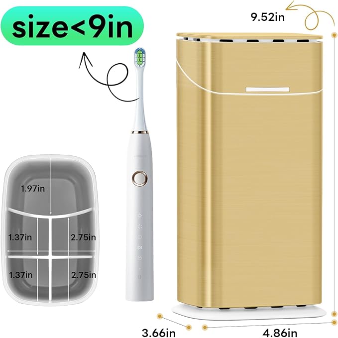 Toothbrush Holders with Cover - Image 2