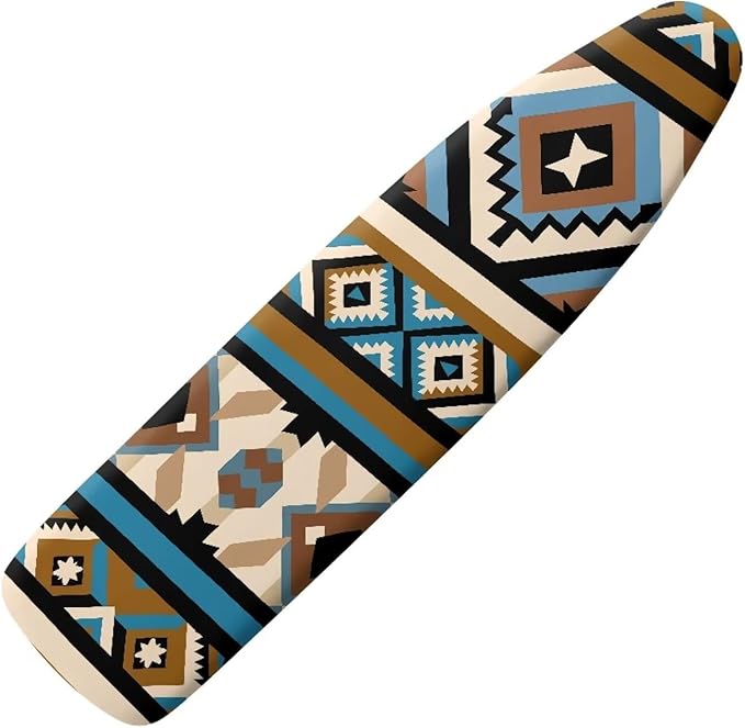 Aztec Ironing Board Cover, Soft Stain Resistant Ironing Board Protrctor by Tomeusey