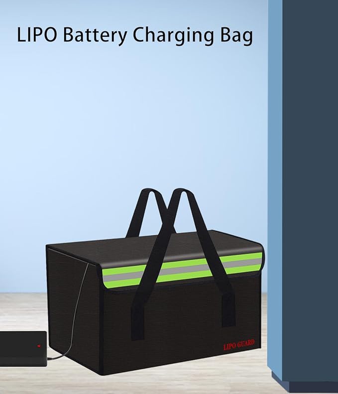 Lipo Battery Safe Bag Large Capatity Fireproof Bag - Image 5