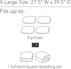 SpaceAid Jumbo Vacuum Storage Bags, Space Saver Sealer Compression Bags - Image 5