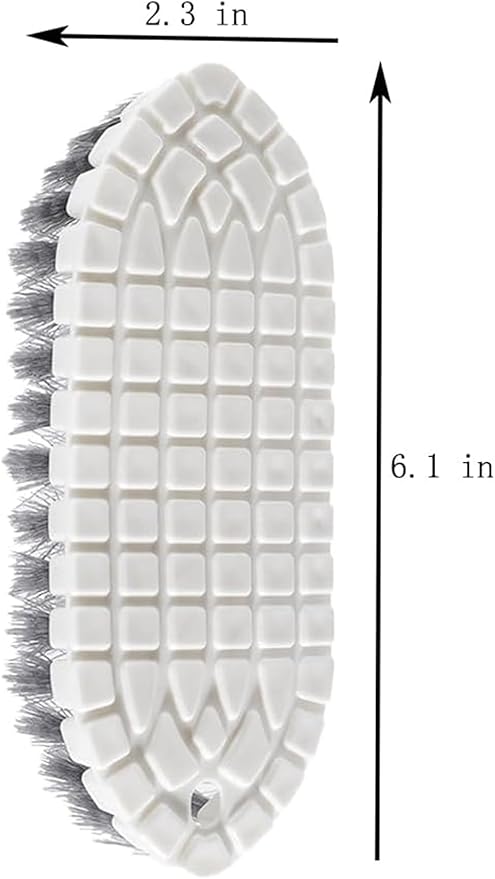 2 Pcs Without Dead Corner Multi Purpose Heavy Duty Scrub Brush, Heavy Duty Hand - Image 2