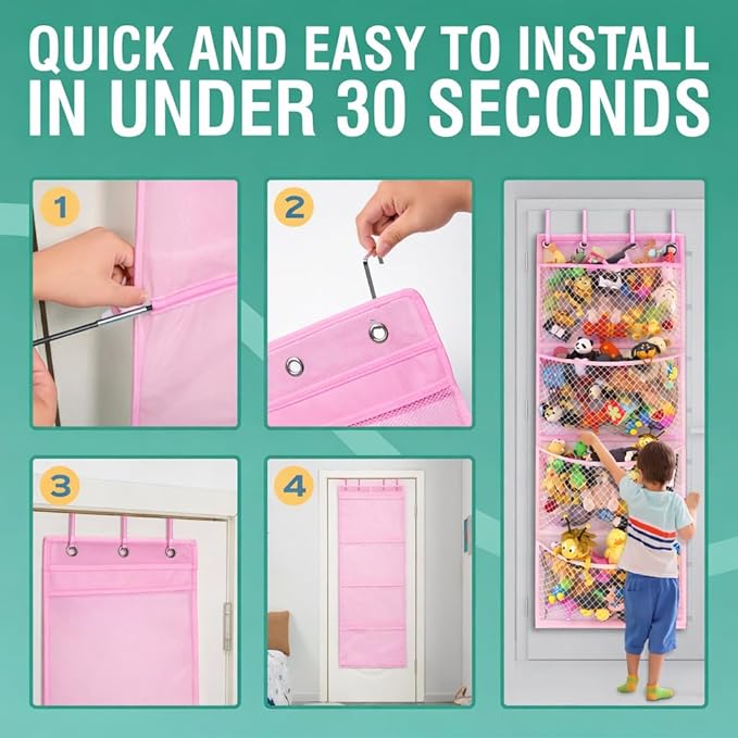 Honeyera Storage for Stuffed Animals - Image 2
