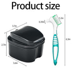 Denture Bath Case Retainer Cleaner Case - Image 2
