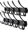 Coat Rack Wall Mounted, 5 Tri Stainless Steel Coat Hook by YUNISS