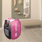 Larpur Pop Up Laundry Baskets, 2 Pack Mesh Laundry Hampers Collapsible Clothes - Image 5
