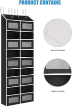 Over the Door Organizer Hanging- 10 Compartments, 80 lbs Load Behind Door - Image 5