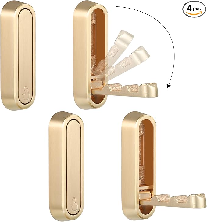 Folding Wall Hooks by Dntorx