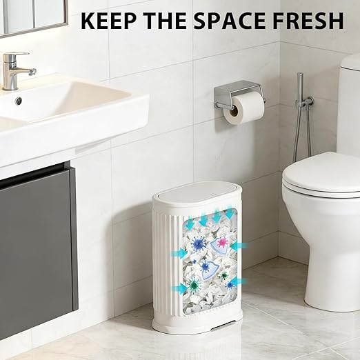 1.8 Gallon Bathroom Trash Can - Image 5