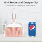 NACENA Small Dust Pan and Brush Set, Mini Broom and Dustpan Set Small Hand - Image 7