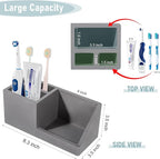 Diatomite Toothbrush Holders for Bathrooms, Quick Dry Electric Tooth Brush and - Image 4