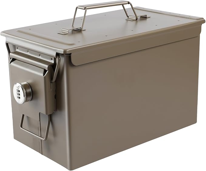 Ammo Can&Ammo Box, Fireproof & Waterproof Metal Storage Box by Unknown