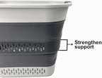 SAMMART 40L Collapsible Plastic Laundry Basket - Image 5