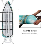 Green Marble Ironing Board Cover, Soft Ironing Board Pad Cover Protector - Image 4