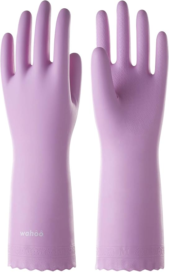 LANON wahoo Skin-Friendly Cleaning Gloves, Dishwashing Kitchen Gloves by LANONProtection