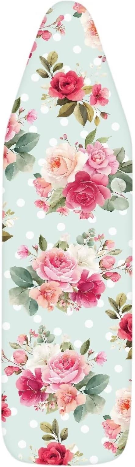 Flower Print Cover for Ironing Board 15x54 Inch Standard Size Flower Print Iron - Image 7