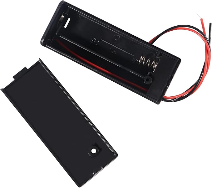 8Pcs 1 Slots 1.5V AA Battery Case Holder 1 x 1.5V AA Battery Spring Clip - Image 6