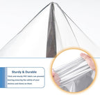 Waterproof Shelf Cover,Durable Dustproof Storage Wire Rack Covers,Outdoor Shelving Covers for Wire Shelves with Zipper 48''x18''x72'',Clear - Image 5