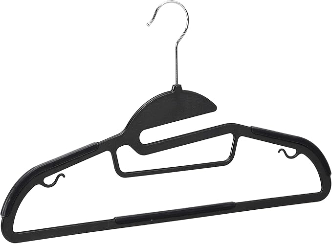 Amazon Basics Non-slip Heavy Duty Space Saving Plastic Hangers - Image 2