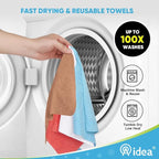 AIDEA Microfiber Cleaning Cloth 330 Sheets 6 Roll, Microfiber Towels - Image 6