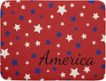 Red Stars America 4th of July Dish Drying Pad 18 x 24 Inch by APORTT