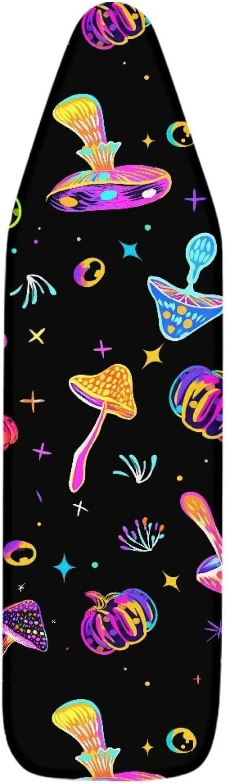 Colorful Mushroom Pumpkin Iron Board Cover, Ironing Board Protector - Image 6