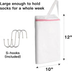 3-PACK Hanging Mesh Laundry Bags - Image 2