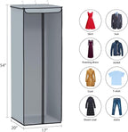 Univivi Garment Bags for Hanging Clothes, Large Clothes Storage Bags Closet - Image 5