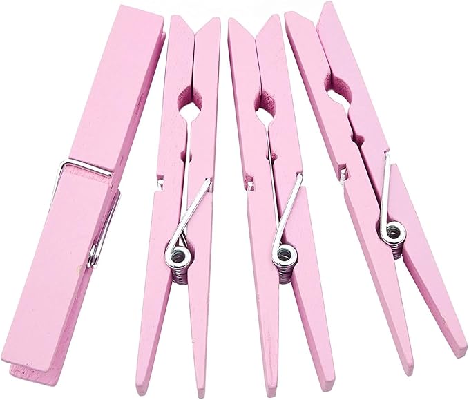Juvale Wooden Clothespins for Classroom Decor - Image 4