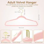 TIMMY 36-Pack Velvet Hangers - Image 2