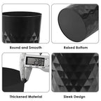 YGJT Small Trash Can, 3 Pack 1.8 Gallons Bathroom Trash Can, Slim Waste Basket - Image 4