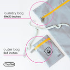 MUMI Travel Laundry Bag – Moisture & Smell-Proof Clothes Bag - Image 6