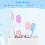 Toothbrush Covers Caps 6 Pack, Silicone Toothbrush Head Protector Replacement - Image 3