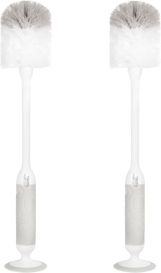 Ubbi Deluxe Baby Bottle Brush Set, Bottle Brush and Nipple Brush by Ubbi