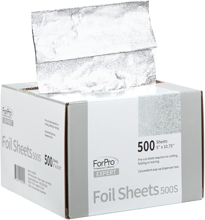 ForPro Expert Embossed Aluminum Foil Sheets 500S, Pop-Up Foil Dispenser - Image 2