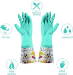 Dishwashing Rubber Gloves 3 Pairs, Aixingyun Non-Slip Household Laundry Kitchen - Image 7