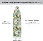 Flower Iron Board Cover with Padding Standard Size Ironing Pad Covers - Image 5
