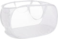 Strong Mesh Pop Up Laundry Basket, Collapsible Laundry Hamper by Bemkoo