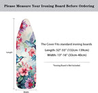 Hummingbird Flower Ironing Board Cover and Pad Standard Size Thick Non-Slip - Image 6