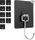 Adhesive Wall Hooks for Hanging - 60lb Heavy Duty Waterproof & Rustproof by Unknown