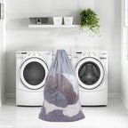 2 Pack Mesh Laundry Bags, 24 x 36 Inches Heavy Duty Drawstring Bag, Travel and - Image 6